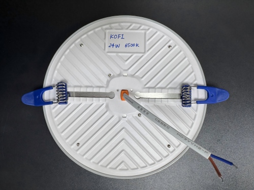 9/24/36W Recessed Frameless DOB প্যানেল লাইট, Iron+pp