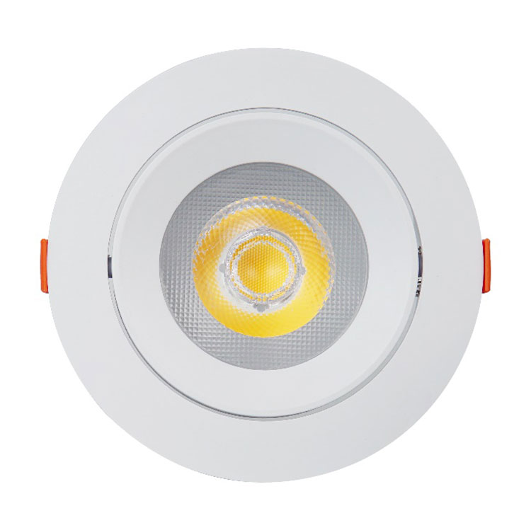 প্লাস্টিক ইনডোর Recessed LED সিলিং স্পটলাইট