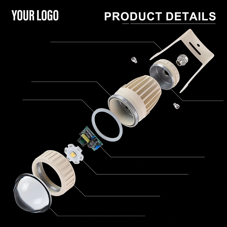 SKD LED অ্যালুমিনিয়াম জেট লাইট